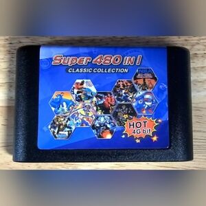 Sega Genesis (Mega Drive) Games *Classic Collection* (480 in 1) Latest Version!